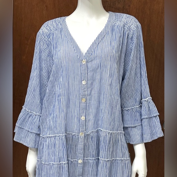 !!NWT BLUE ISLAND TUNIC DRESS!! - Picture 2 of 2